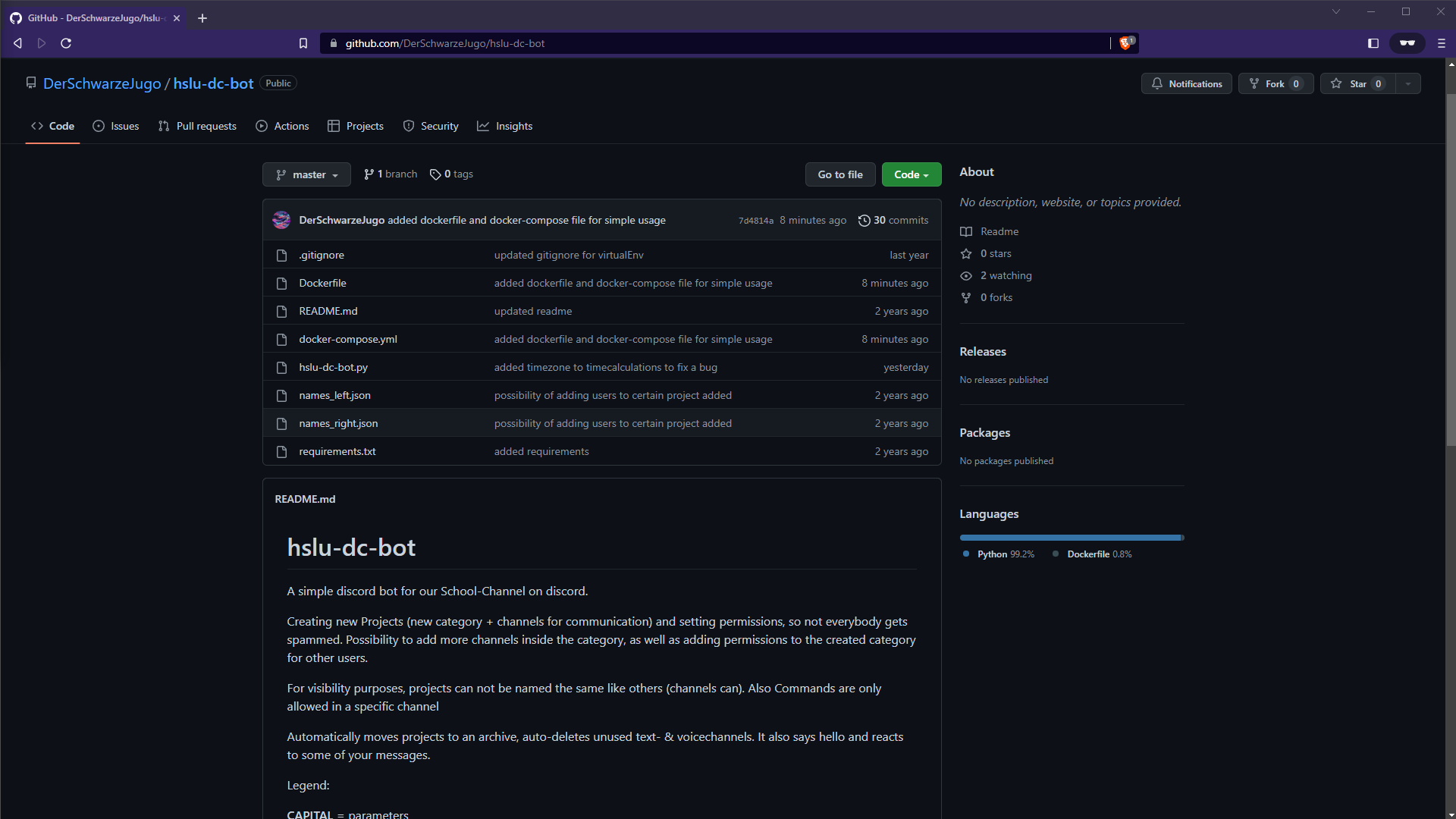 Discord Github